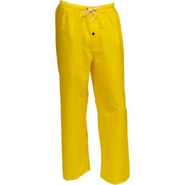 Tingley® P21107 Eagle„¢ Snap Fly Front Pants, Yellow, Drawstring Waist, 2XL, Tingley Rubber, Mfr#: P21107.2X